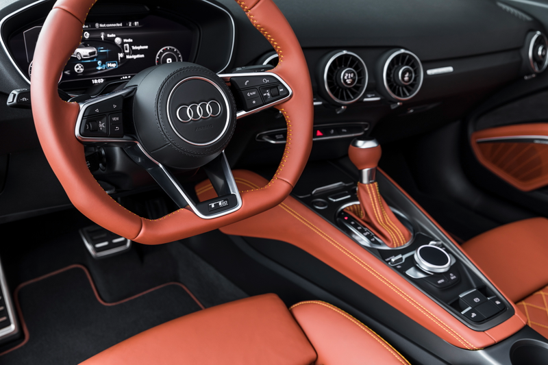 Illustration for article titled The Interior on the New Audi TT 20th Anniversary Edition Is a Stunner